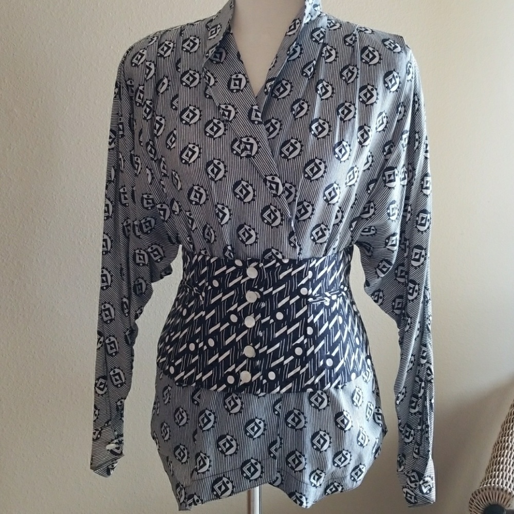 CRISCA TOP W/ WAIST CINCHER